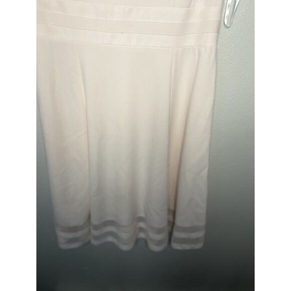 CALVIN KLEIN BLUSH PINK A-LINE DRESS SZ 6 - Picture 8 of 8